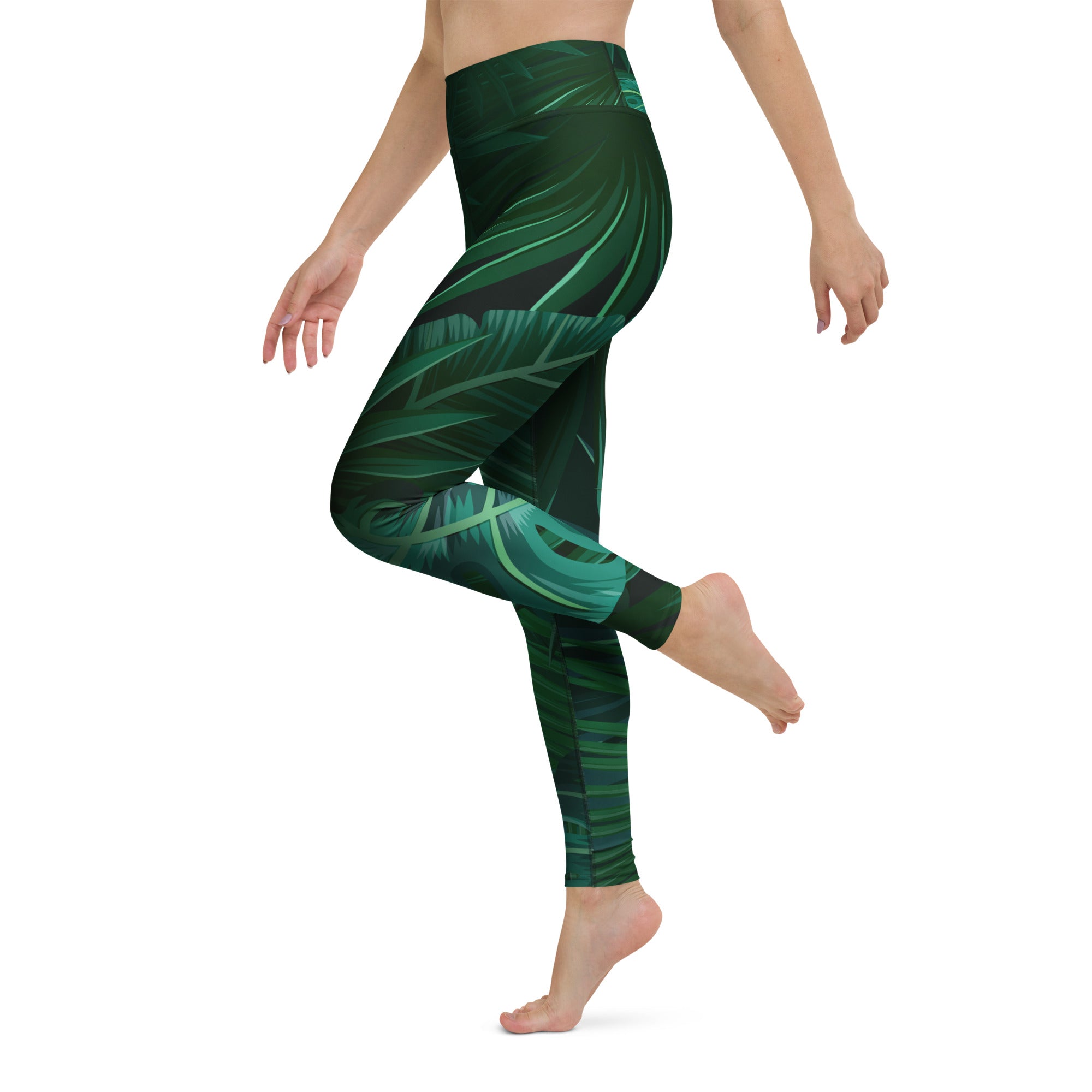 High Rise Leggings - Into the Forest HRYFRST001221XS