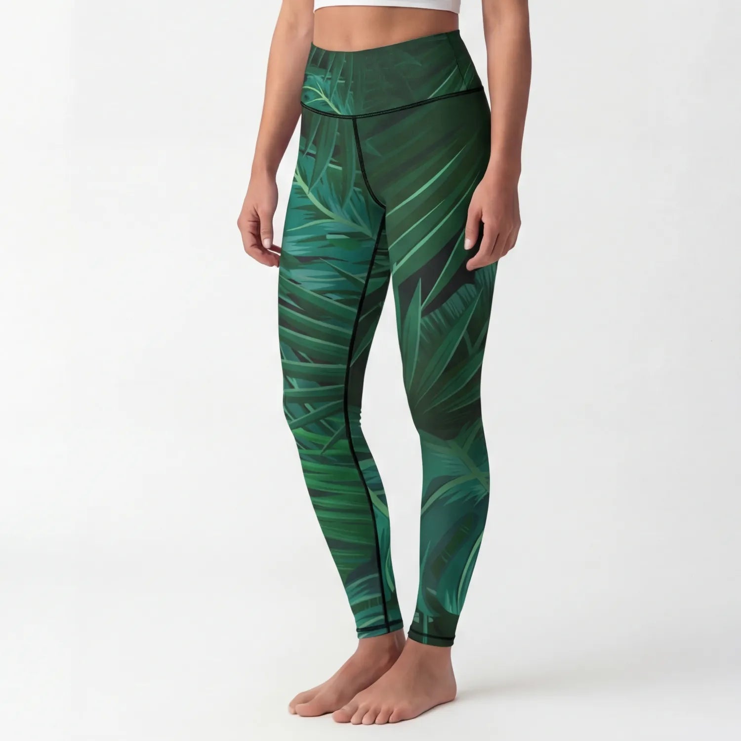High Rise Leggings - Into the Forest HRYFRST001221XS