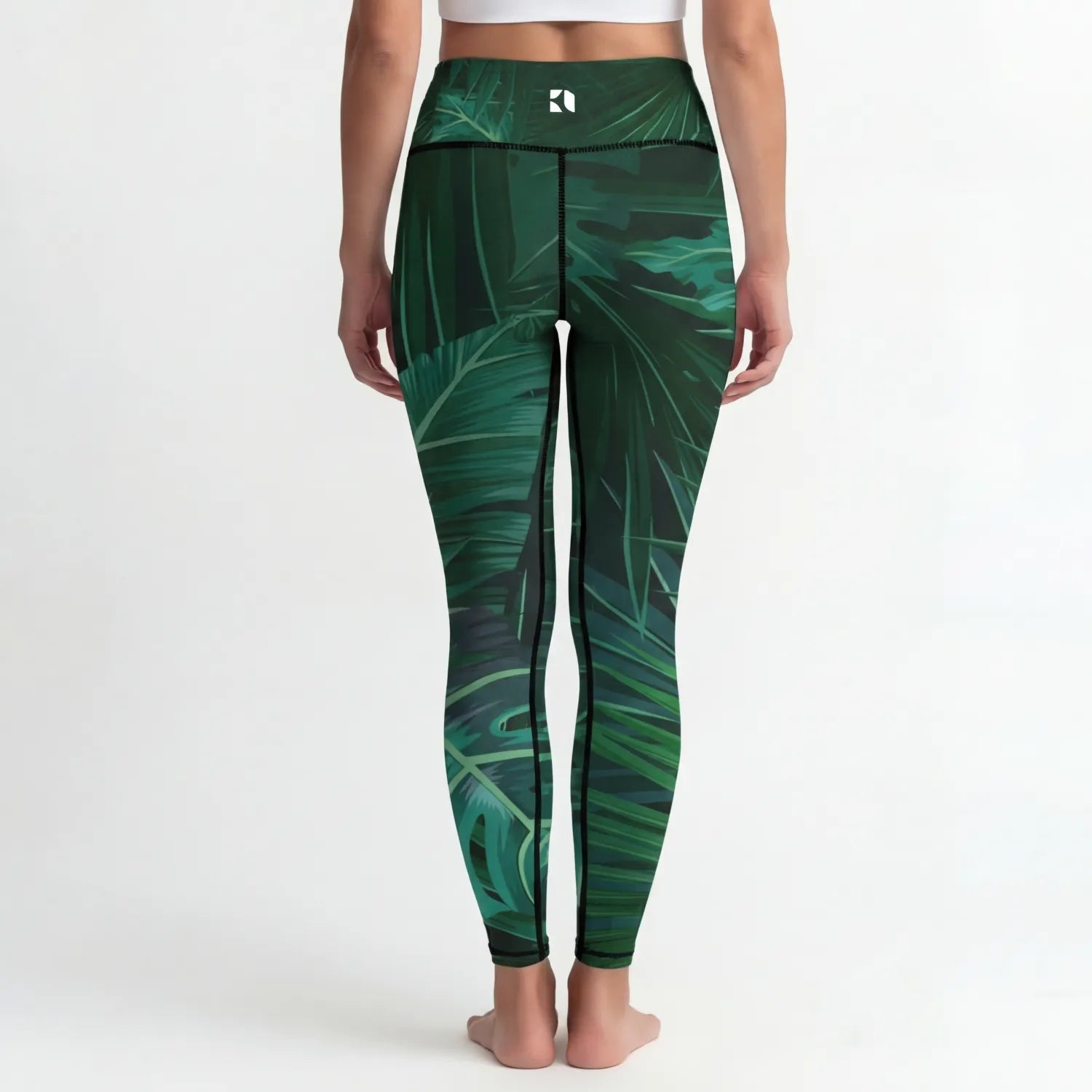 High Rise Leggings - Into the Forest HRYFRST001221XS