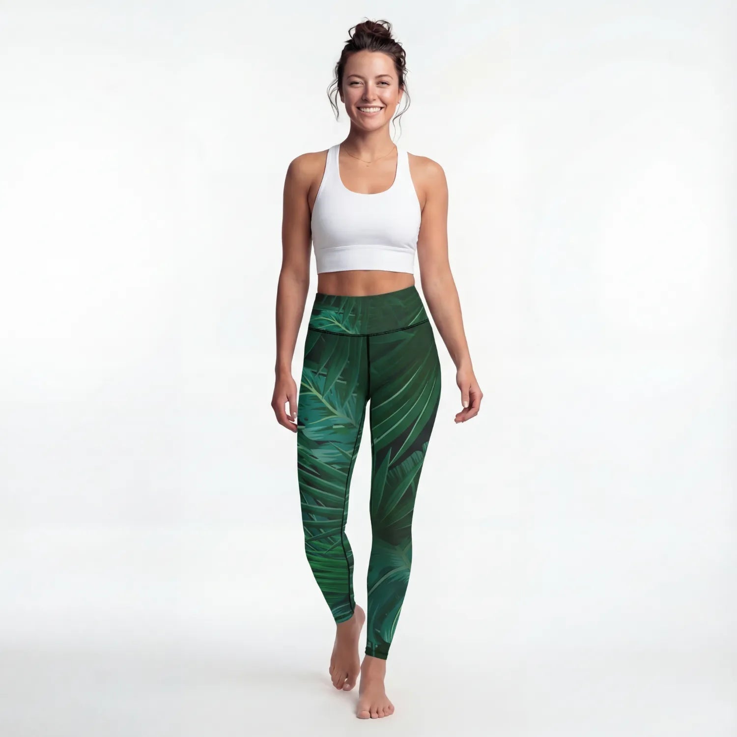 High Rise Leggings - Into the Forest HRYFRST001221XS