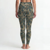 High Rise Leggings - Japanese Dragon 01YL001-L-XS