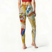 High Rise Leggings - Kandinsky Green Center 8476325_8353