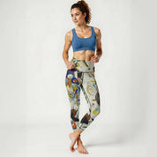 High Rise Leggings - Kandinsky Segment Bleu 3873040_8353