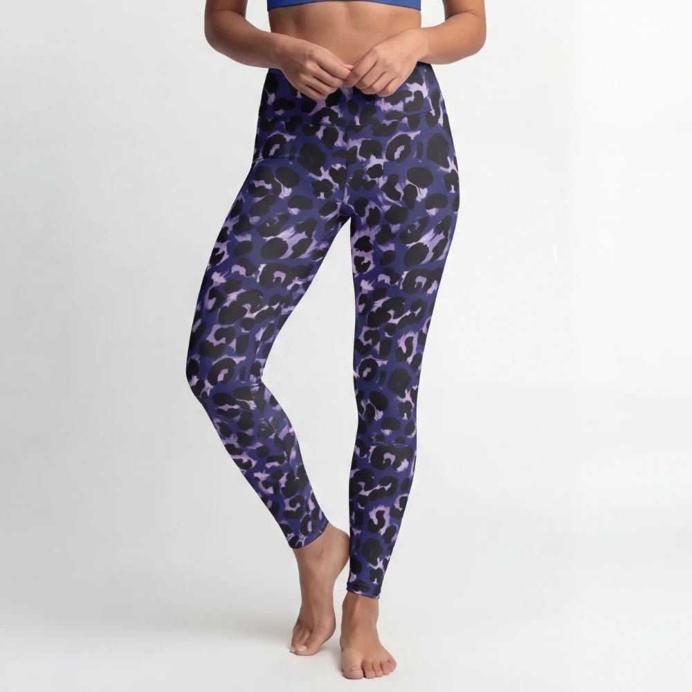 High Rise Leggings - Midnight Panther 3888840_8353