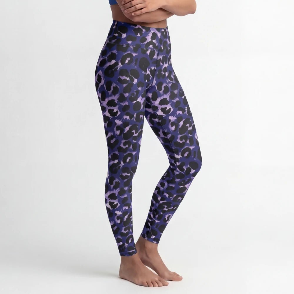 High Rise Leggings - Midnight Panther 3888840_8353