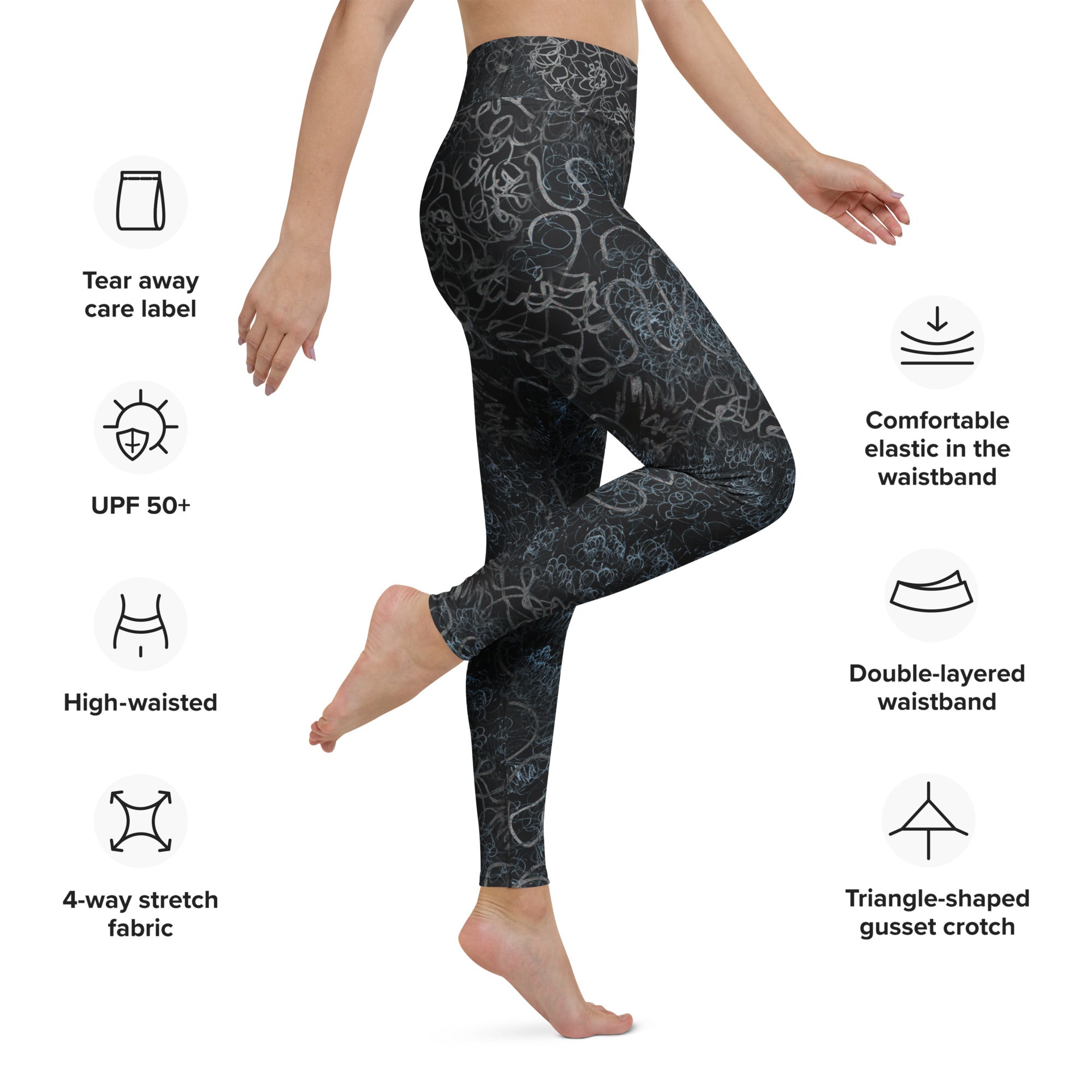 High Rise Leggings - Nocturne 4028202_8353