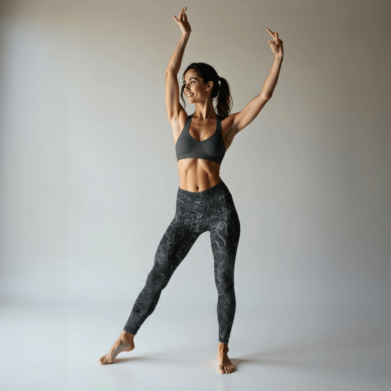 High Rise Leggings - Nocturne 4028202_8353