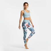 High Rise Leggings - Summer Hibiscus 5315873_8353