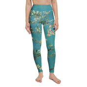 High Rise Leggings - Van Gogh Almond Blossoms 7936020_8353