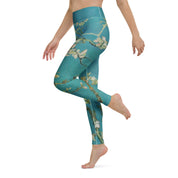 High Rise Leggings - Van Gogh Almond Blossoms 7936020_8353