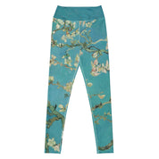 High Rise Leggings - Van Gogh Almond Blossoms 7936020_8353