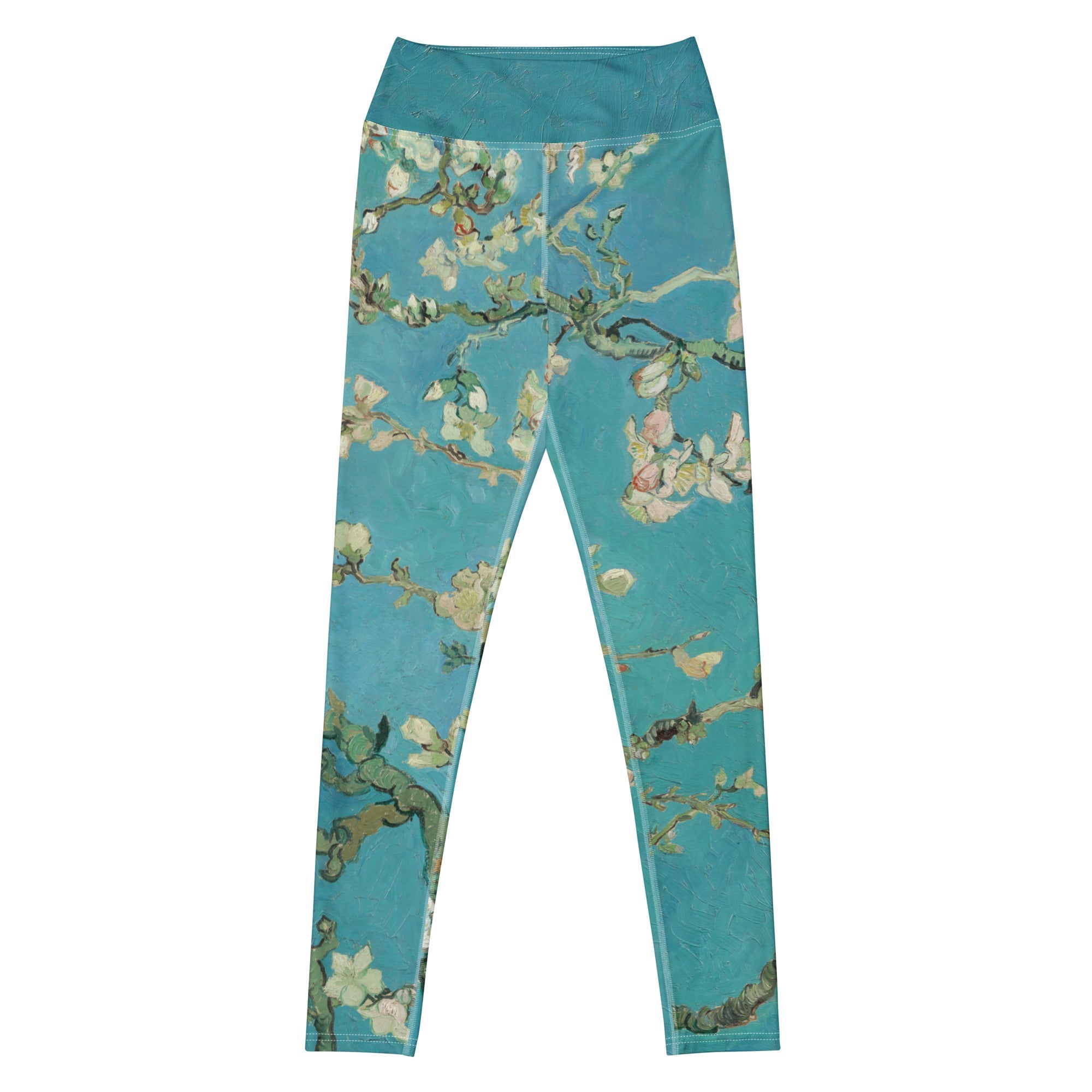 High Rise Leggings - Van Gogh Almond Blossoms 7936020_8353