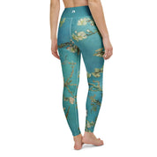 High Rise Leggings - Van Gogh Almond Blossoms 7936020_8353