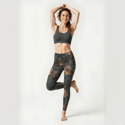 High Rise Leggings - Velvet Botanica 8783833_8353