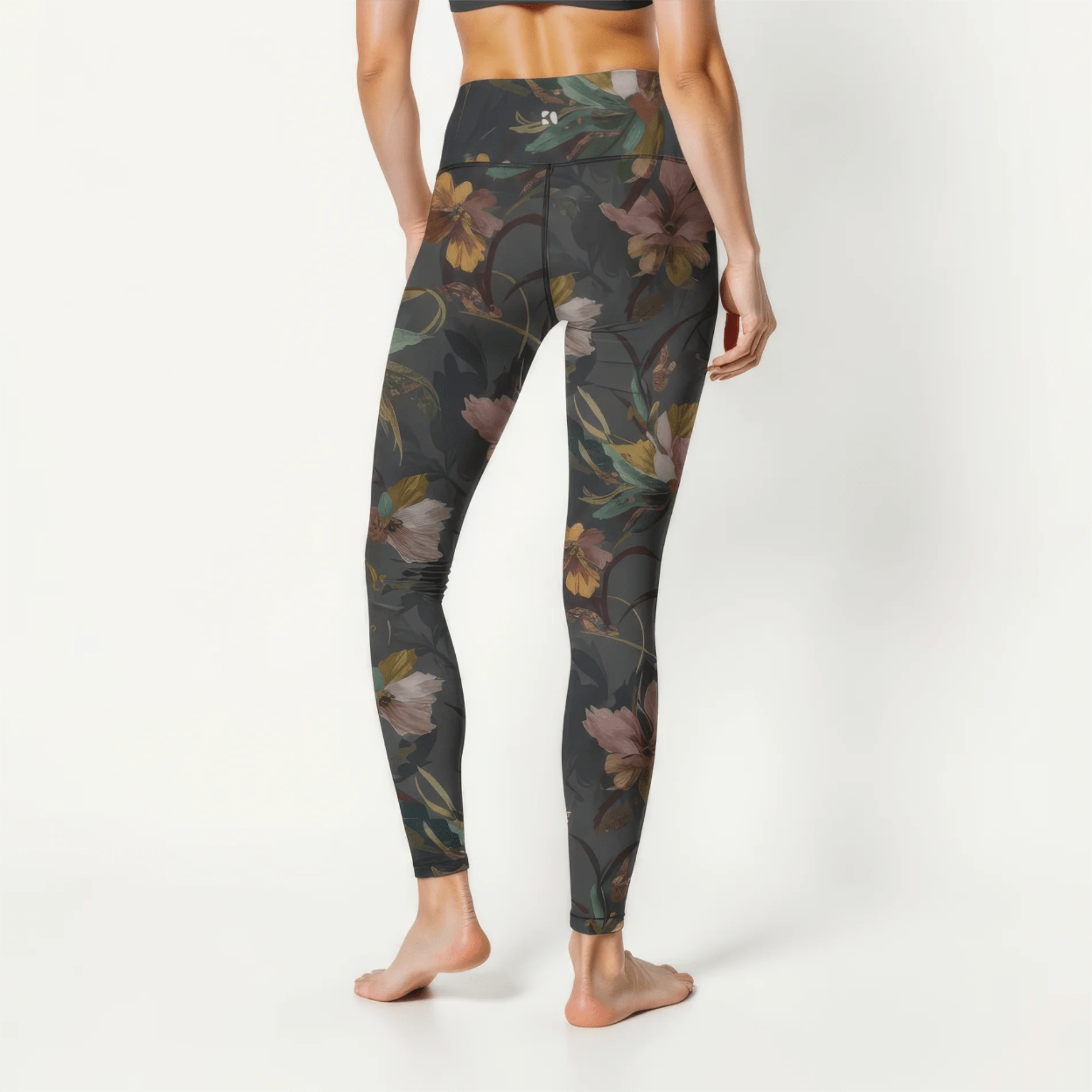 High Rise Leggings - Velvet Botanica 8783833_8353