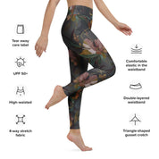 High Rise Leggings - Velvet Botanica 8783833_8353