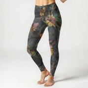 High Rise Leggings - Velvet Botanica 8783833_8353