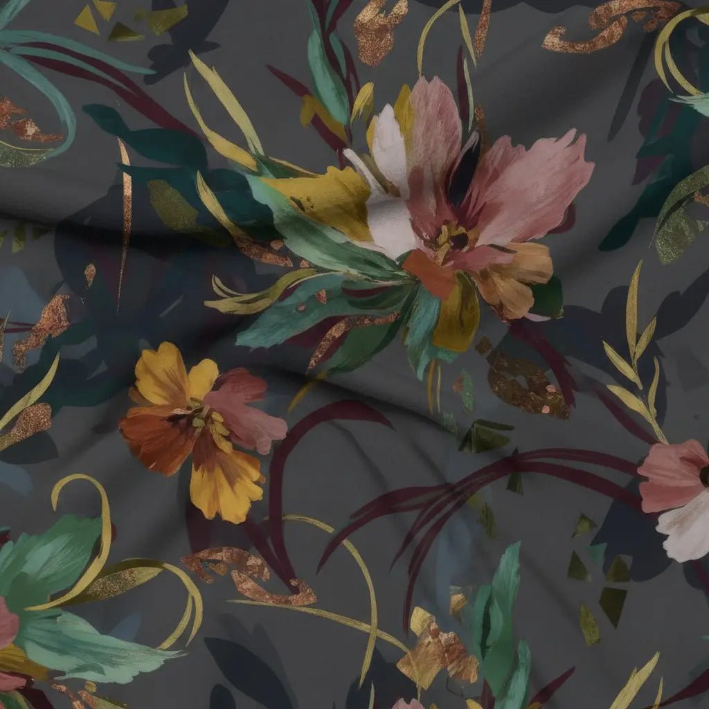 High Rise Leggings - Velvet Botanica 8783833_8353