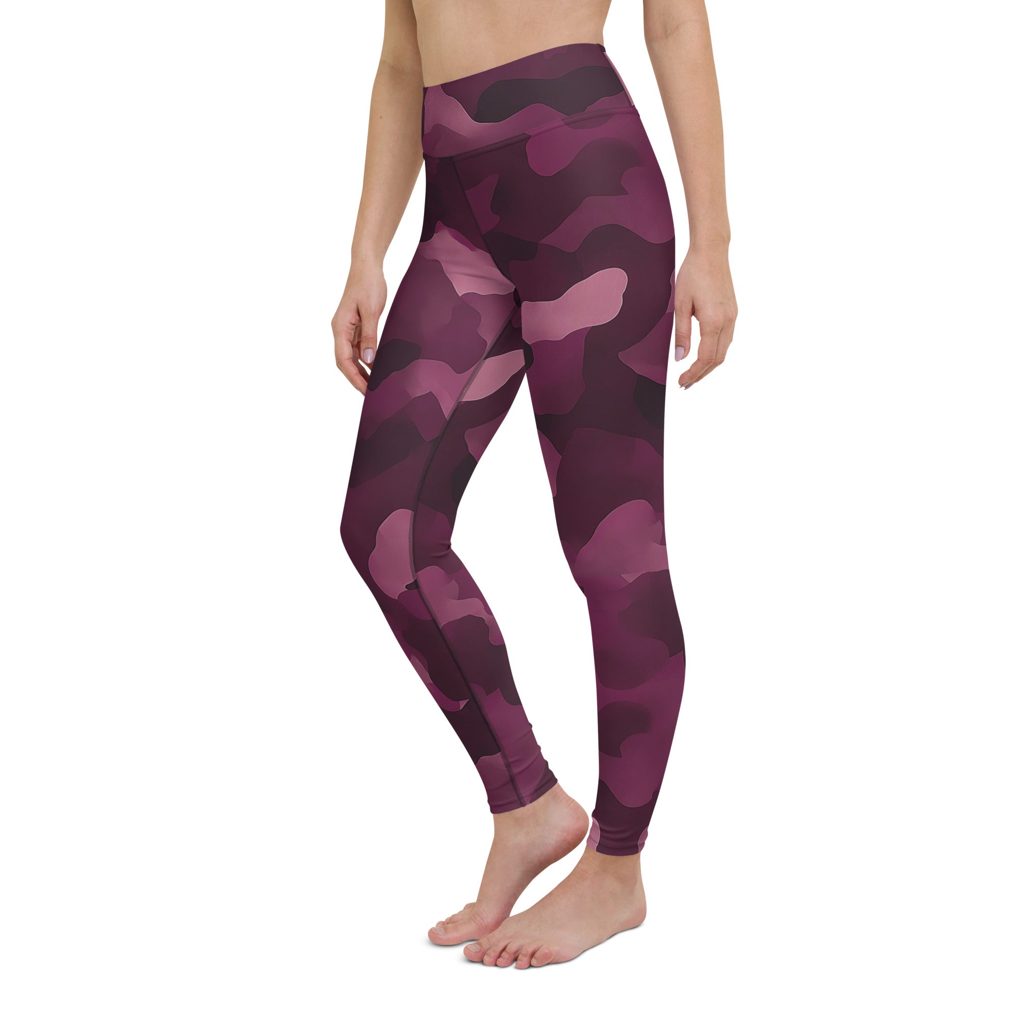 High Rise Yoga Leggings - Berry Sneaky 7993435_8353