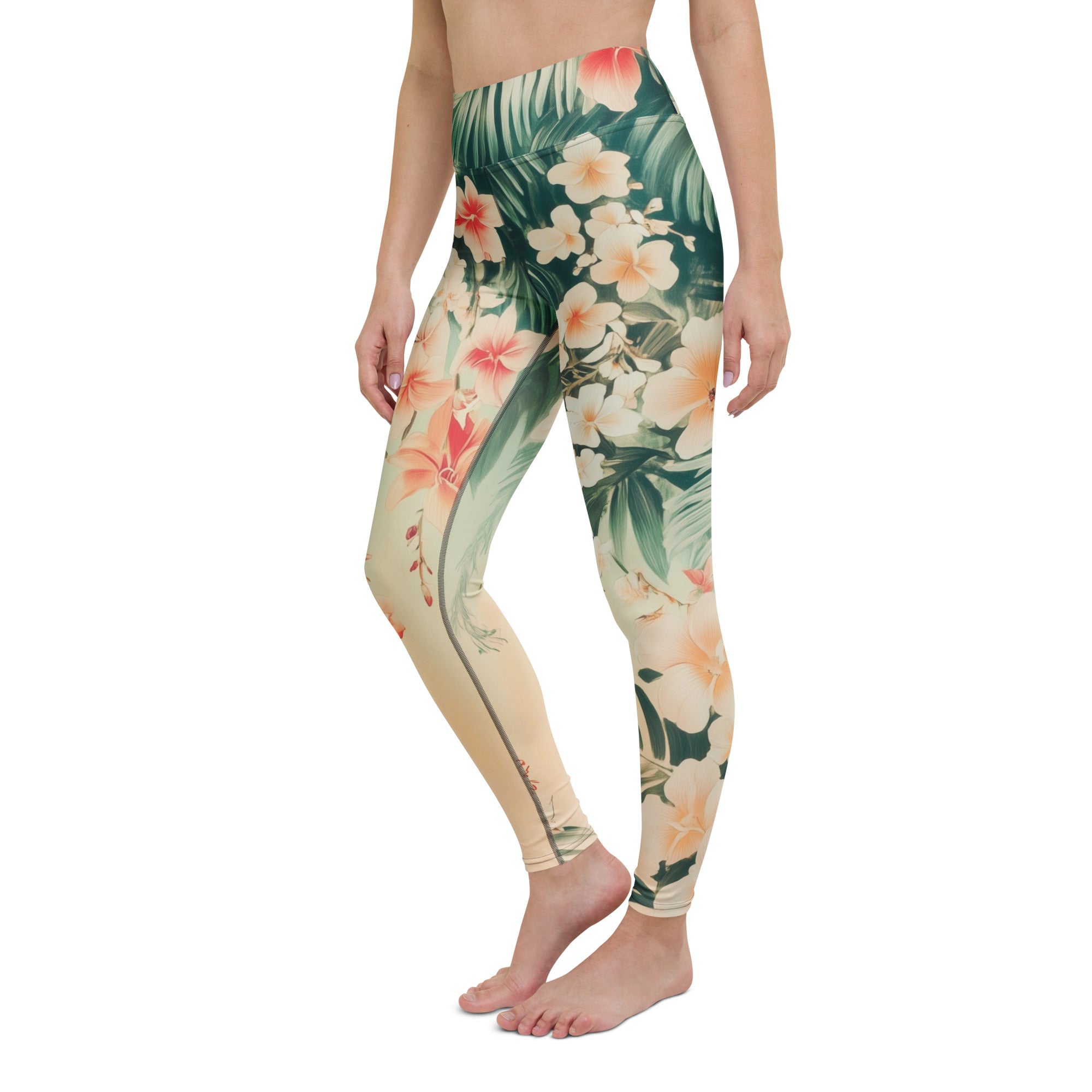 High Rise Yoga Leggings - Birdsong Blush 7513518_8353