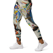 High Rise Yoga Leggings - Kandinsky Segment Bleu 3873040_8353