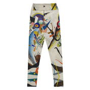 High Rise Yoga Leggings - Kandinsky Segment Bleu 3873040_8353