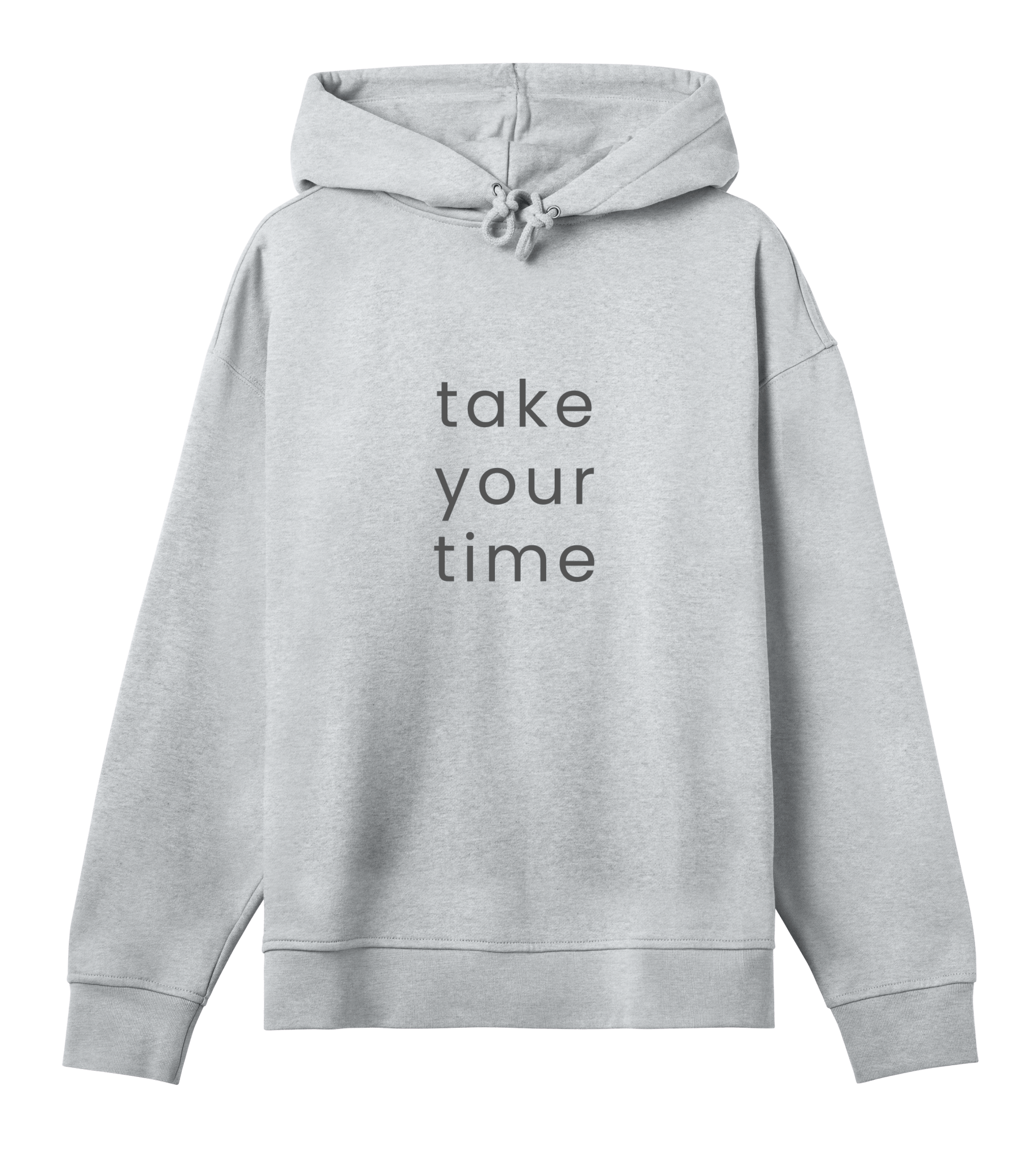 Oversized Hoodie Take your Time Black 6cb608492f2b577f501f0760a60af332