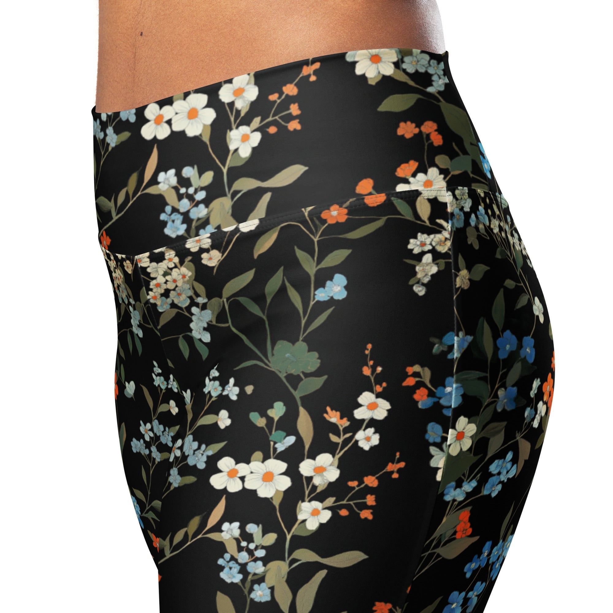 Recycled Flare leggings - Groovy Garden 5615582_19332