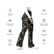 Recycled Flare leggings - Groovy Garden 5615582_19332