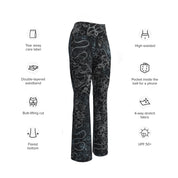 Recycled Flare leggings - Nocturne 3435299_19332