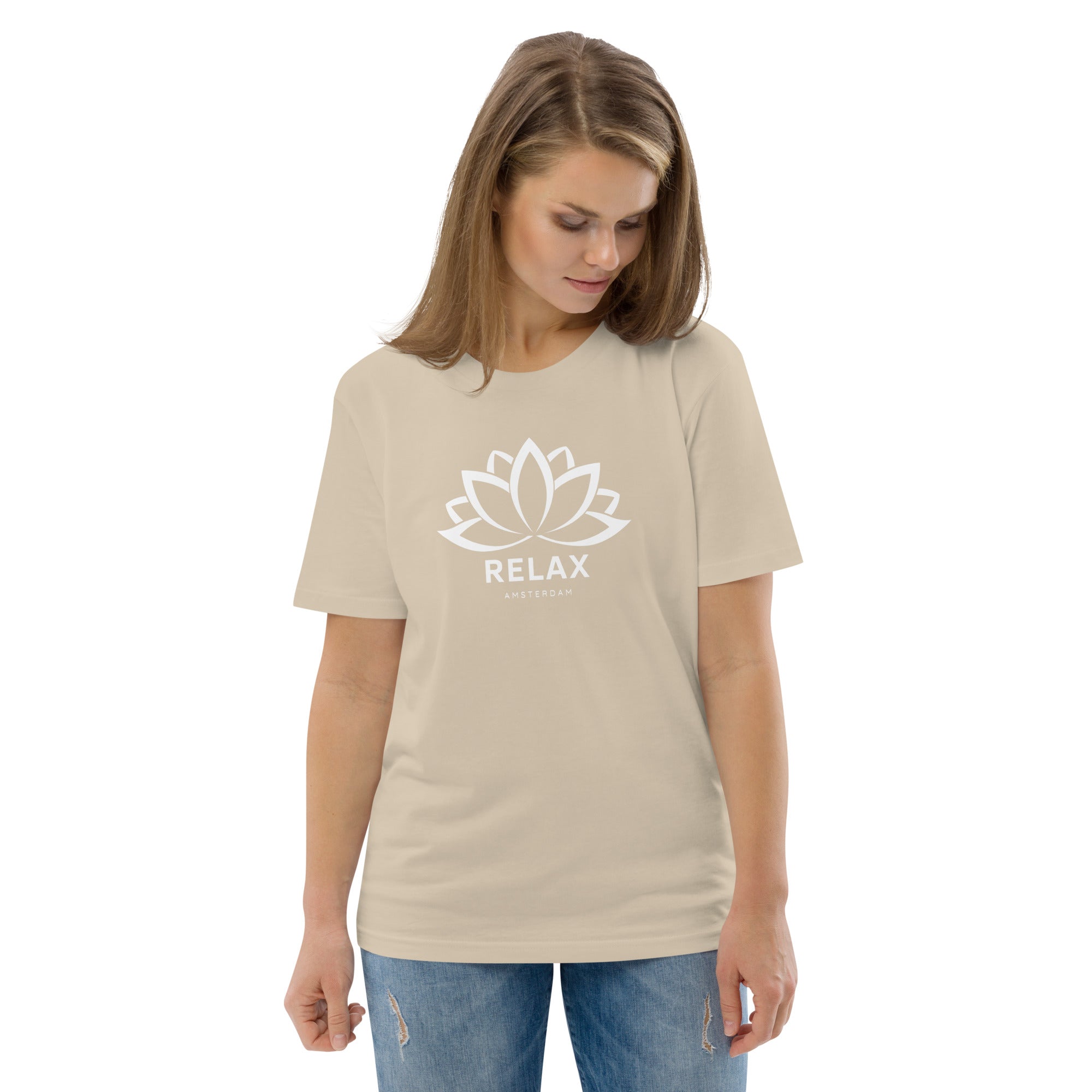 Relax Amsterdam Lotus T-Shirt – Organic, Soft & Sustainable 5674226_12429