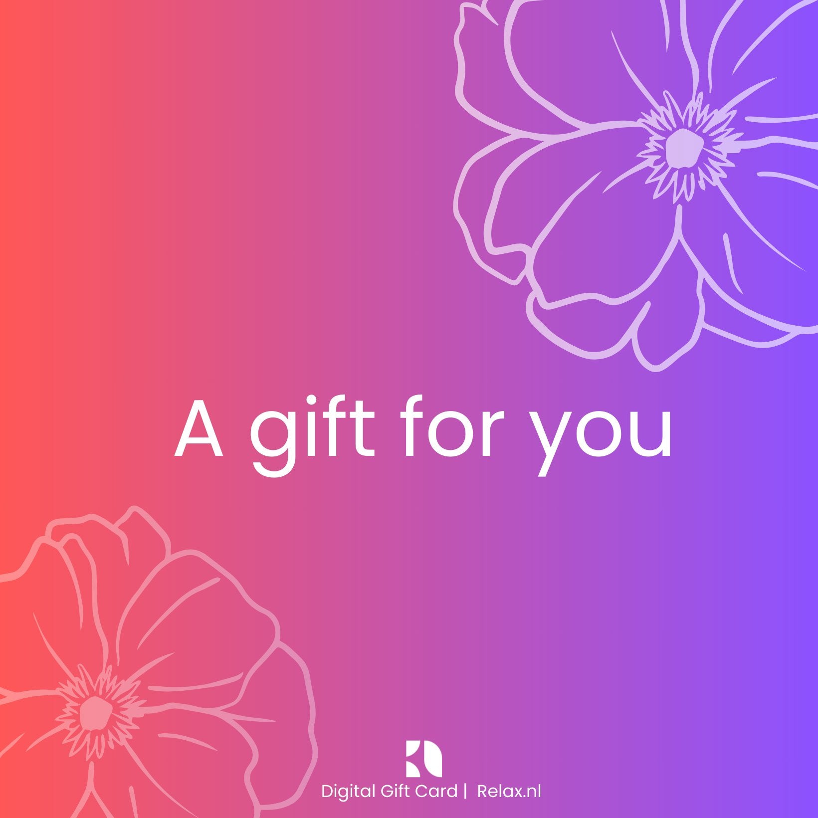 RELAX virtual gift card