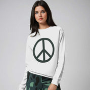 Unisex eco sweatshirt - Peace 4869531_12605
