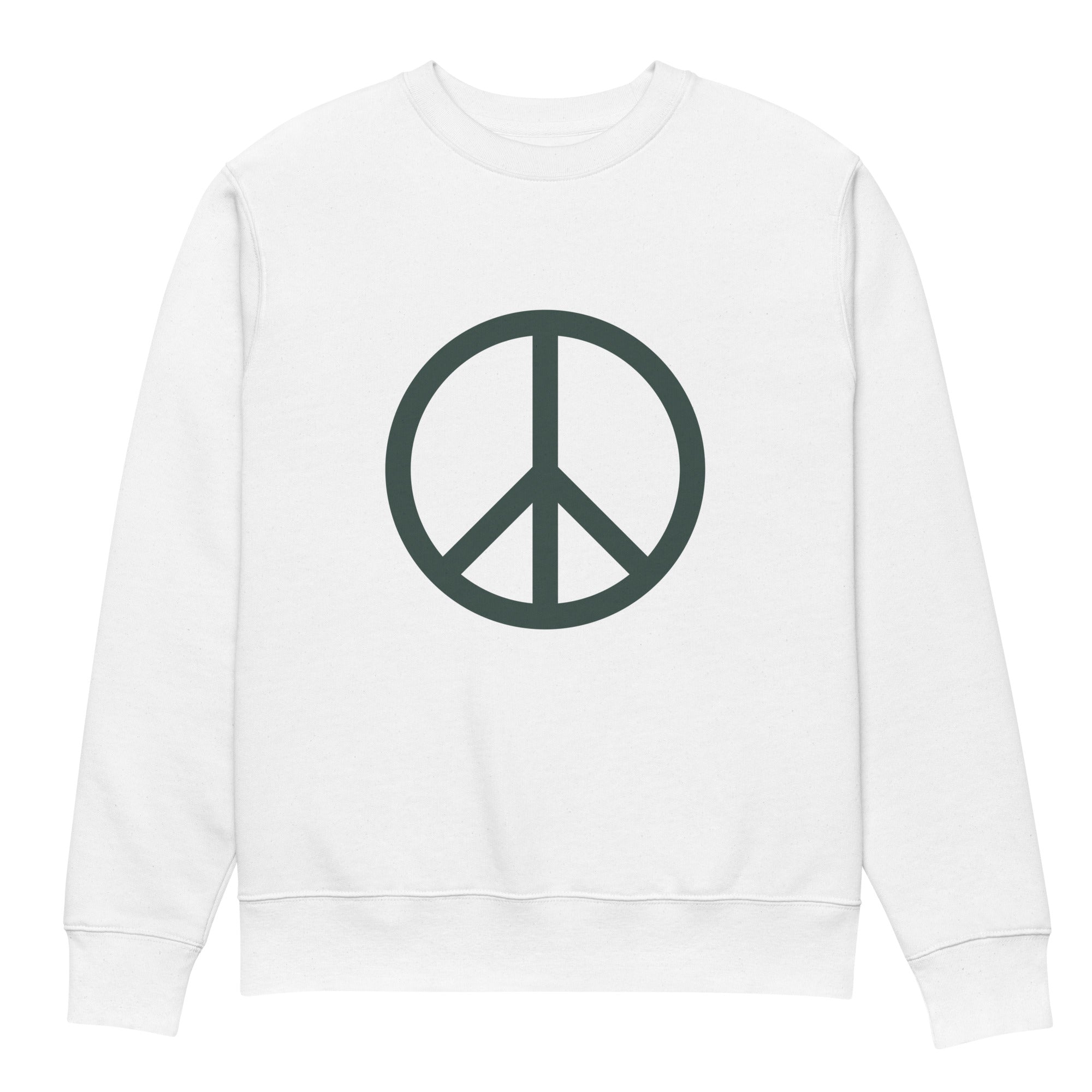 Unisex eco sweatshirt - Peace 4869531_12605