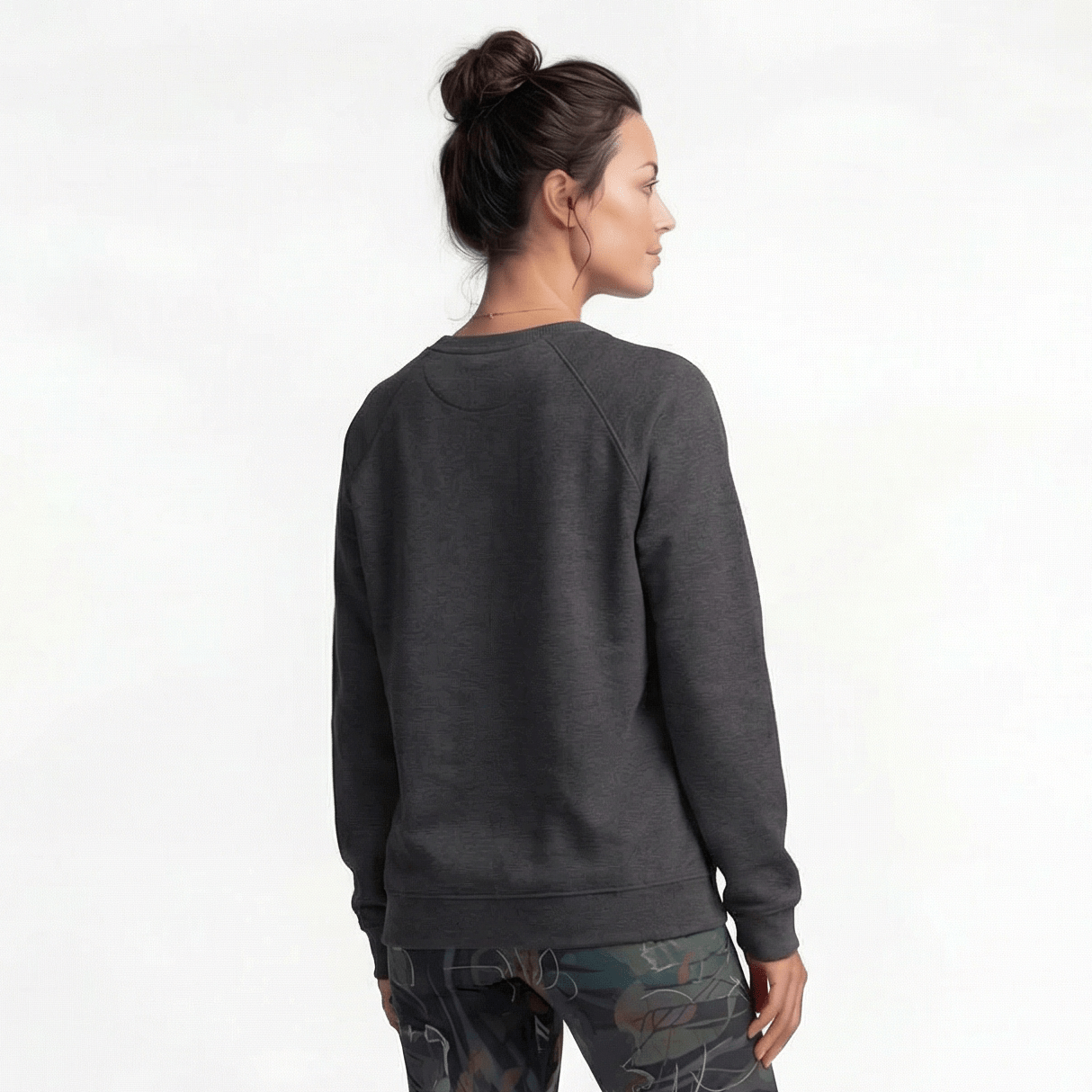 Unisex organic raglan sweatshirt 6510074_14898