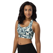 Welly Longline Recycled Sports Bra - PeaceBlast 4956258_12290