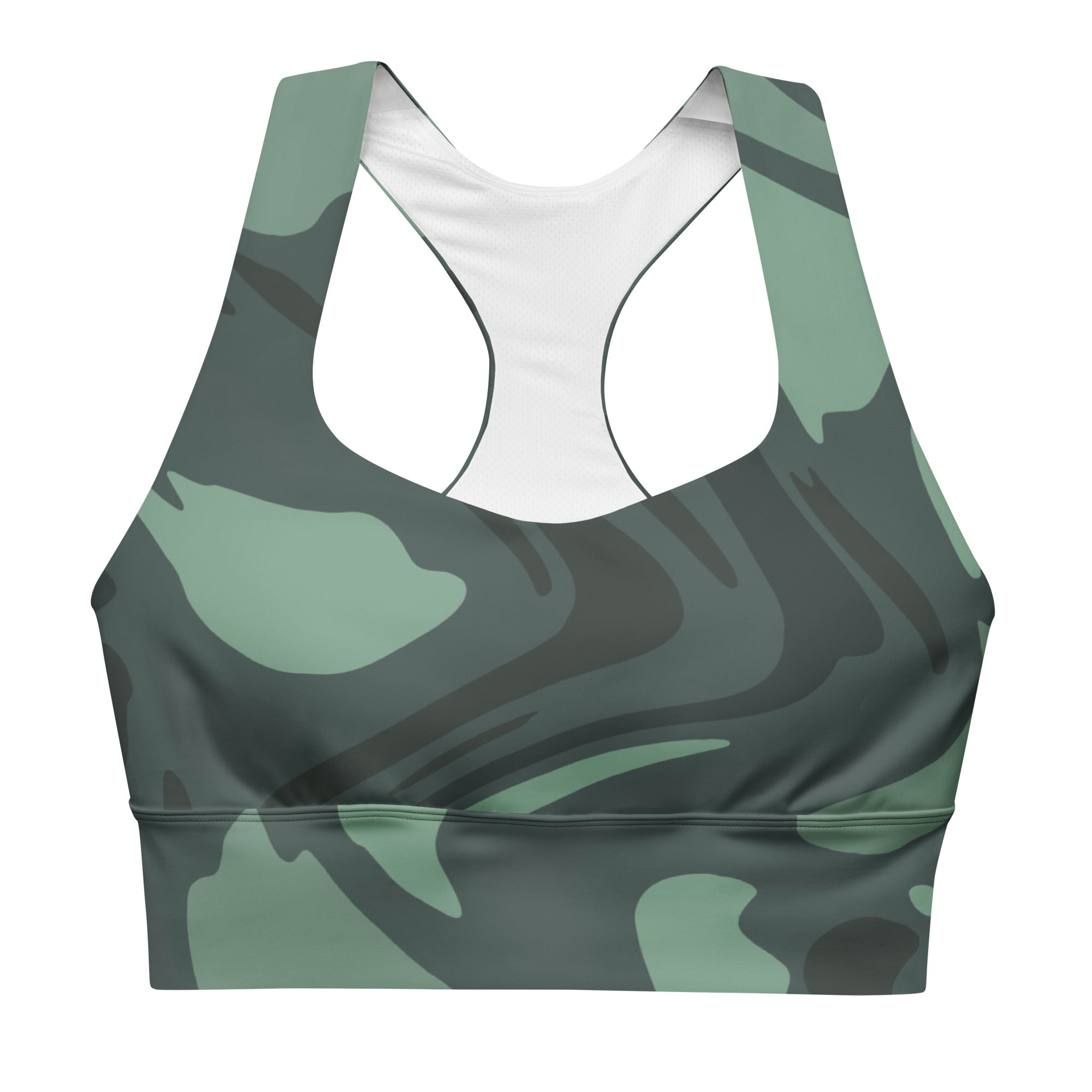 Welly Longline Sports Bra - Camo Flow 3088183_12290