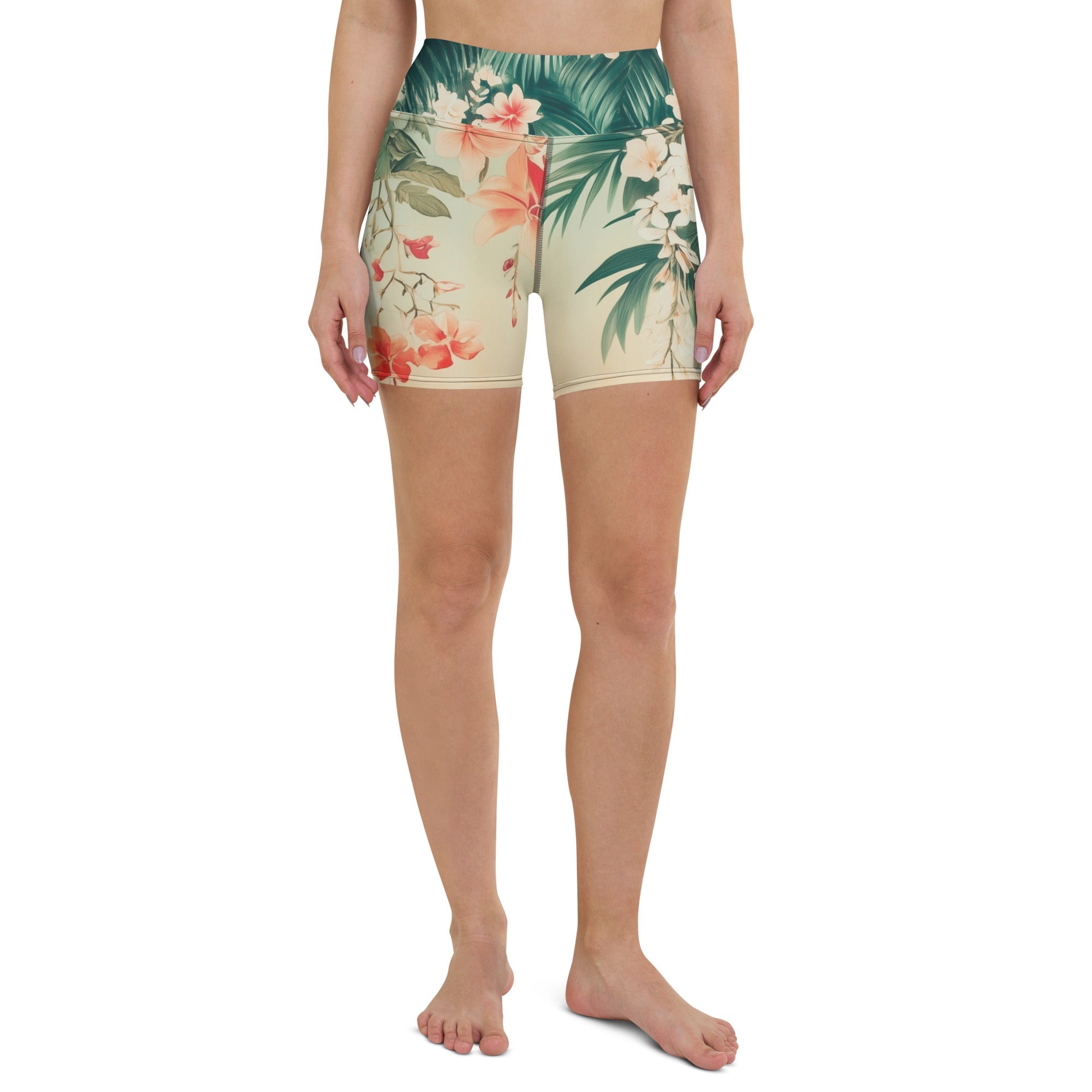 Yoga Shorts - Birdsong Blush 5838648_9079