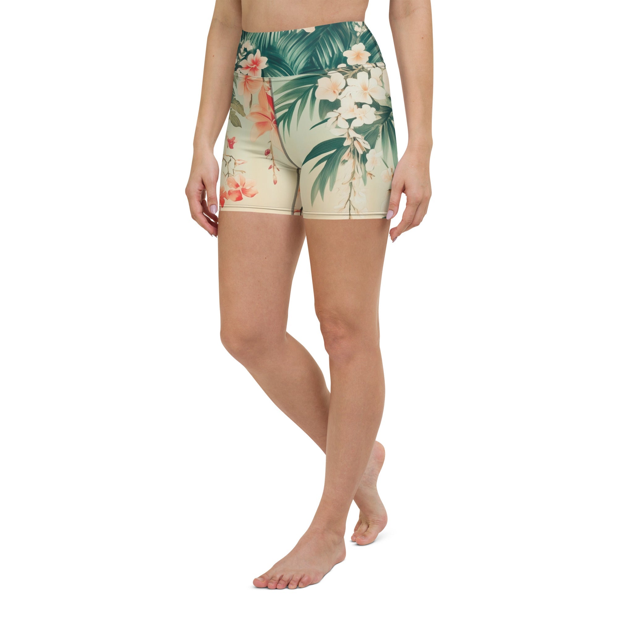 Yoga Shorts - Birdsong Blush 5838648_9079