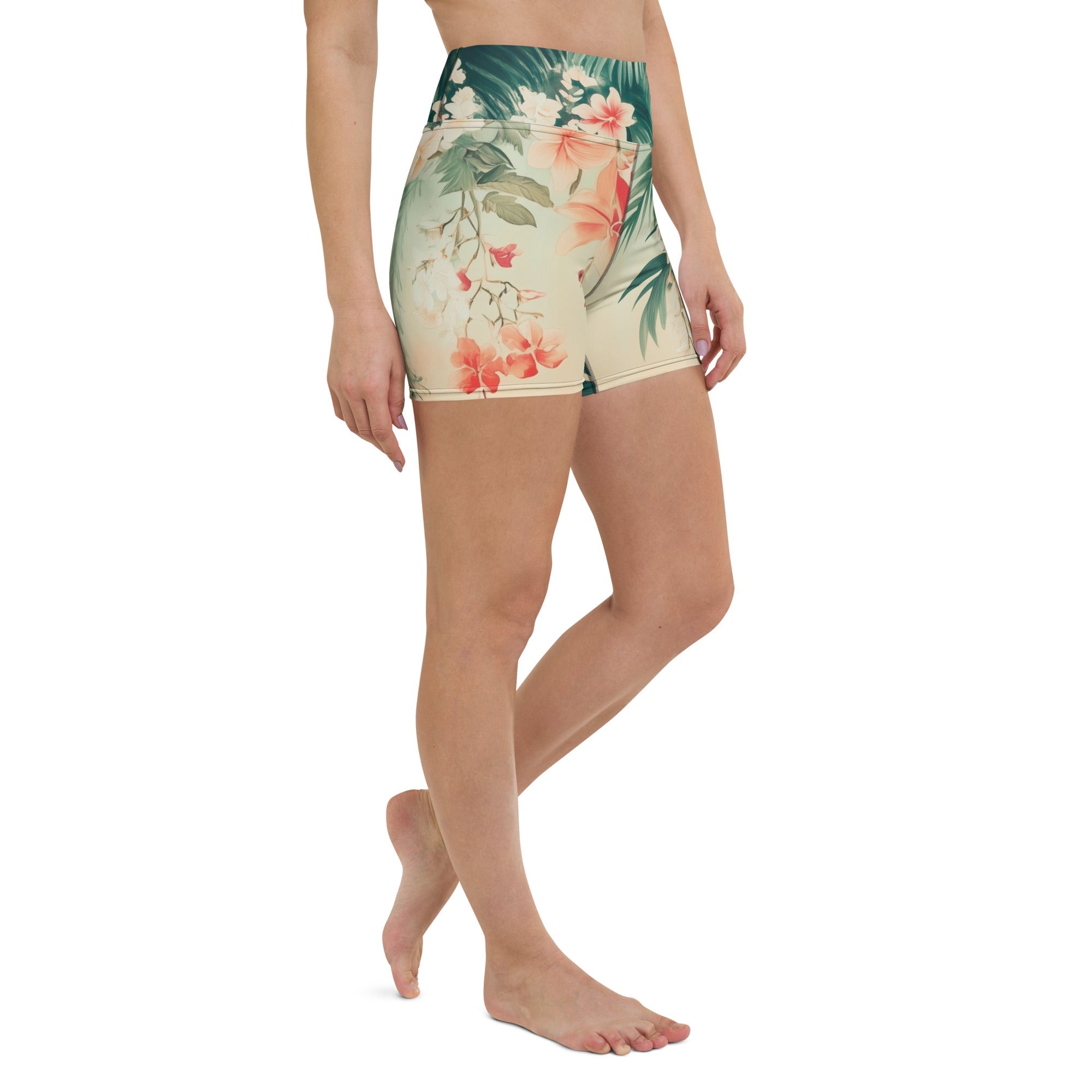 Yoga Shorts - Birdsong Blush 5838648_9079