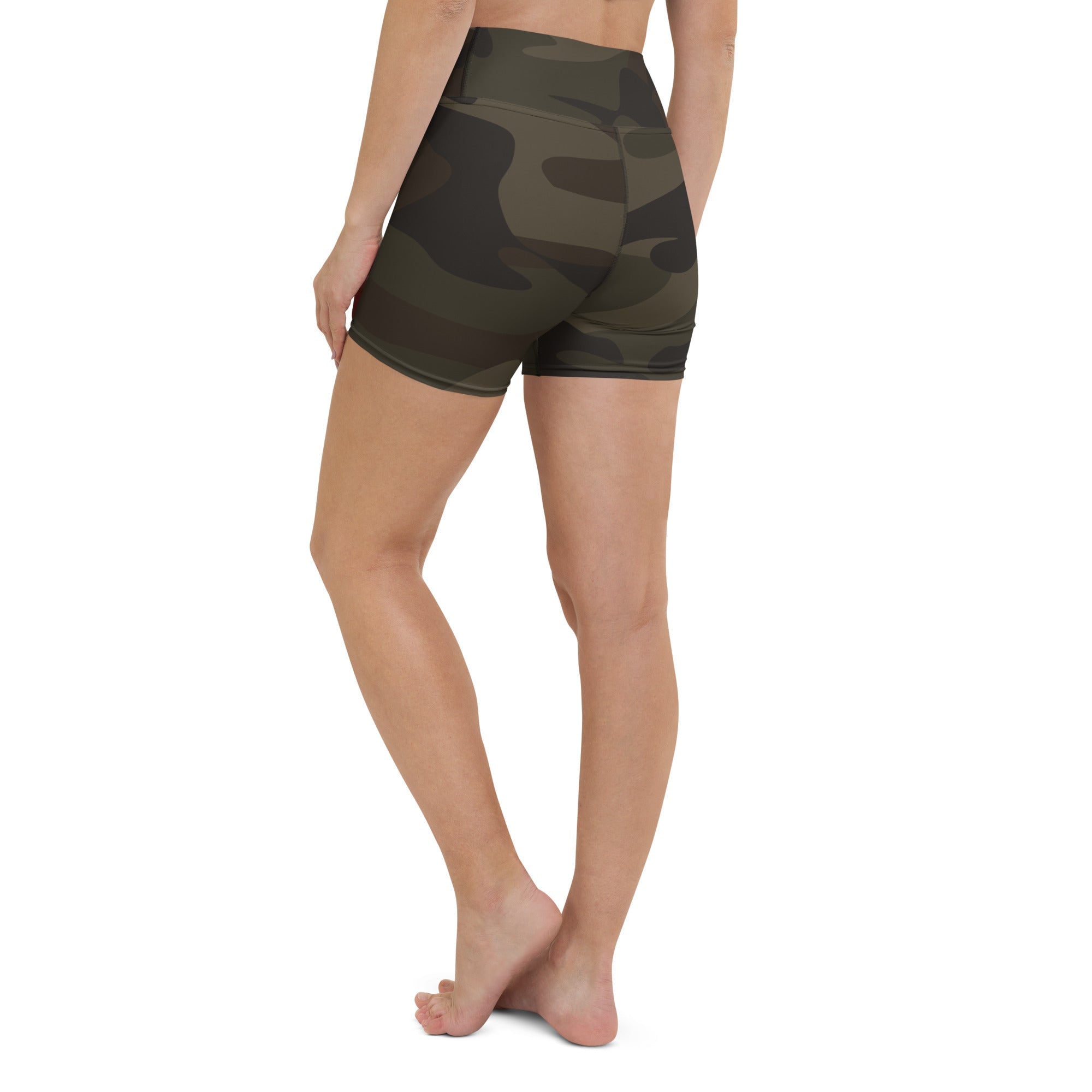 Yoga Shorts - Camo Black 7585