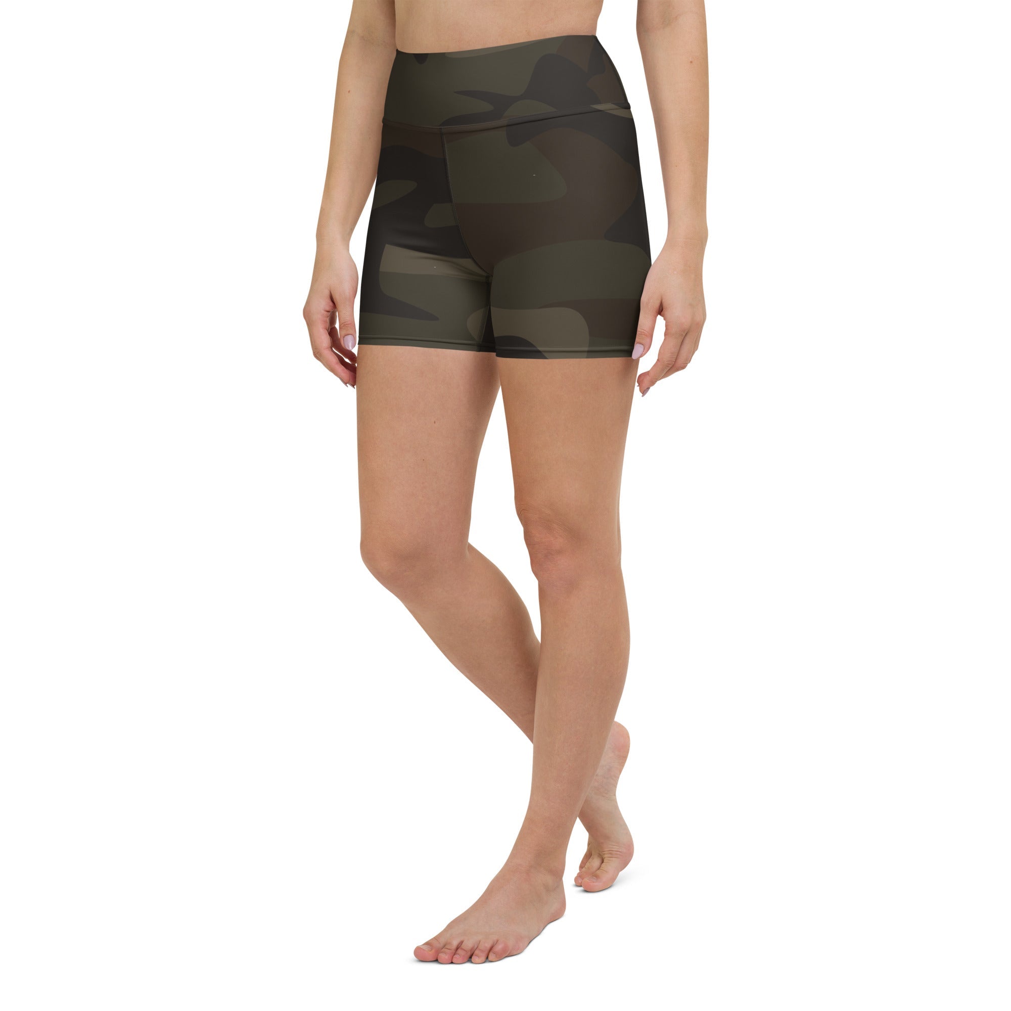 Yoga Shorts - Camo Black 7585