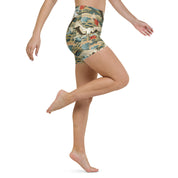 Yoga Shorts - Crane Breeze 64577F0089555_XS