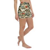 Yoga Shorts - Crane Breeze 64577F0089555_XS