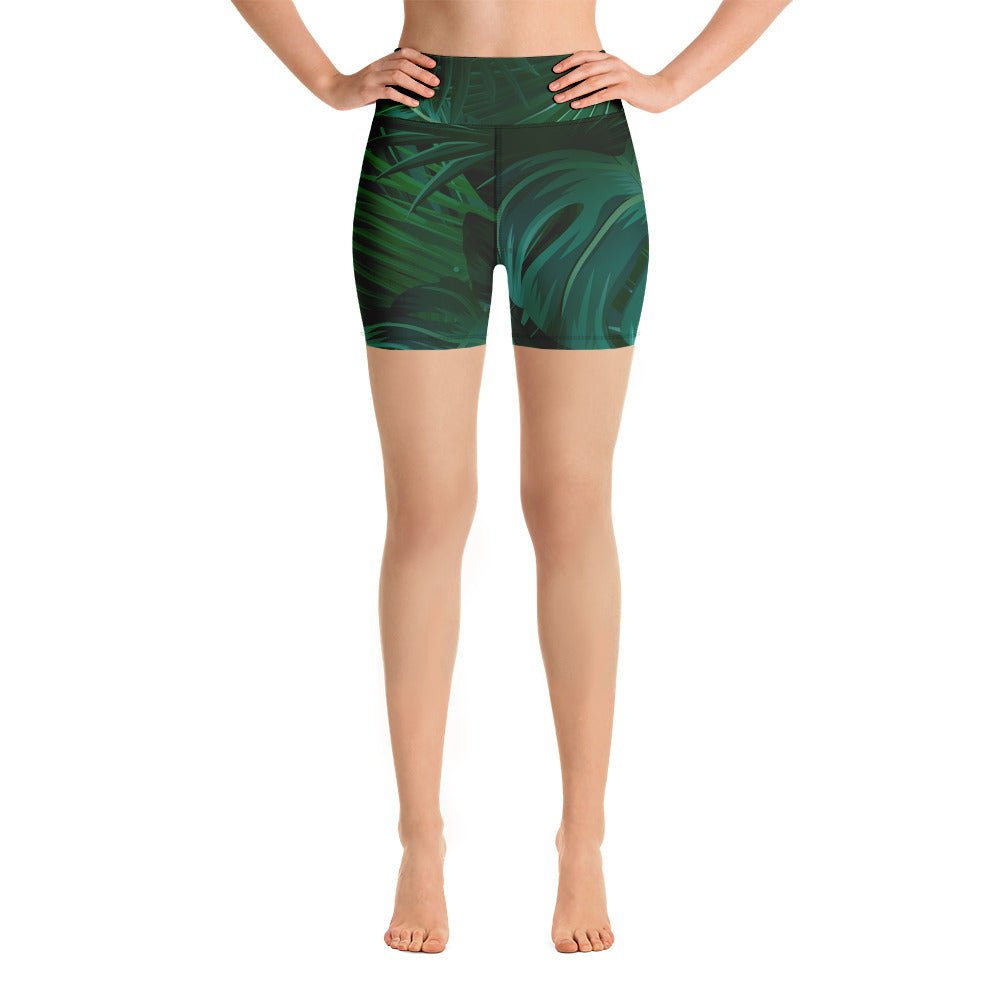 Yoga Shorts - Into the Forest 6288