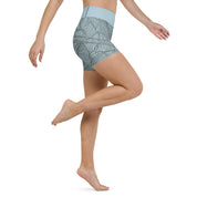 Yoga Shorts - Leaves 4149074_9079