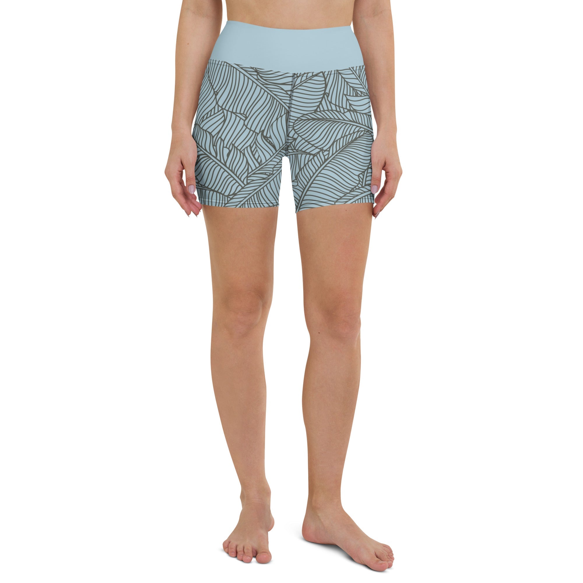 Yoga Shorts - Leaves 4149074_9079