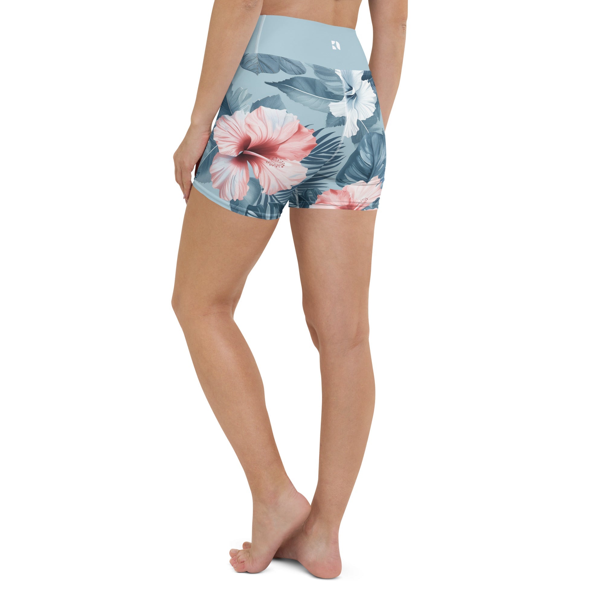 Yoga Shorts Summer Hibiscus 2255977_9079