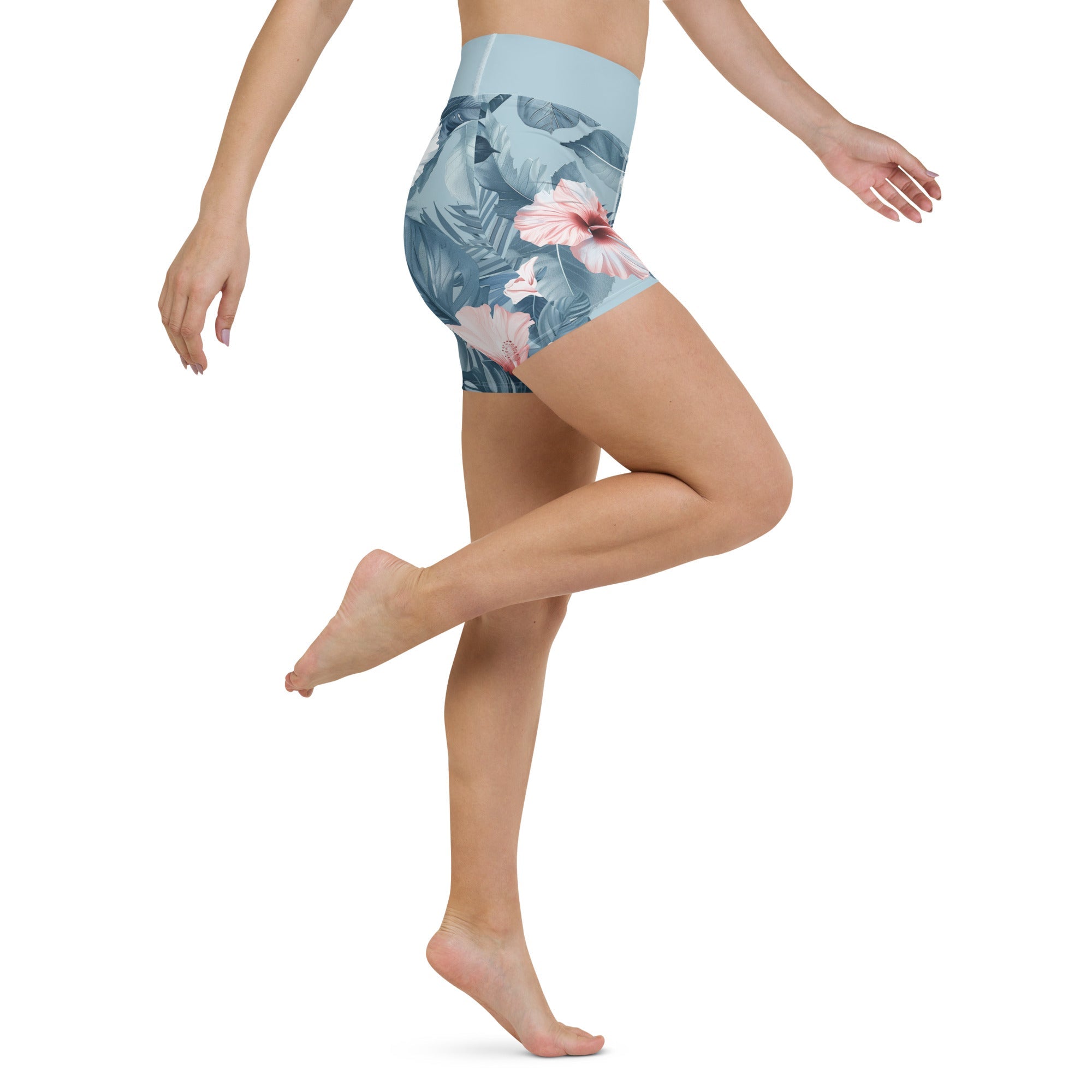 Yoga Shorts Summer Hibiscus 2255977_9079