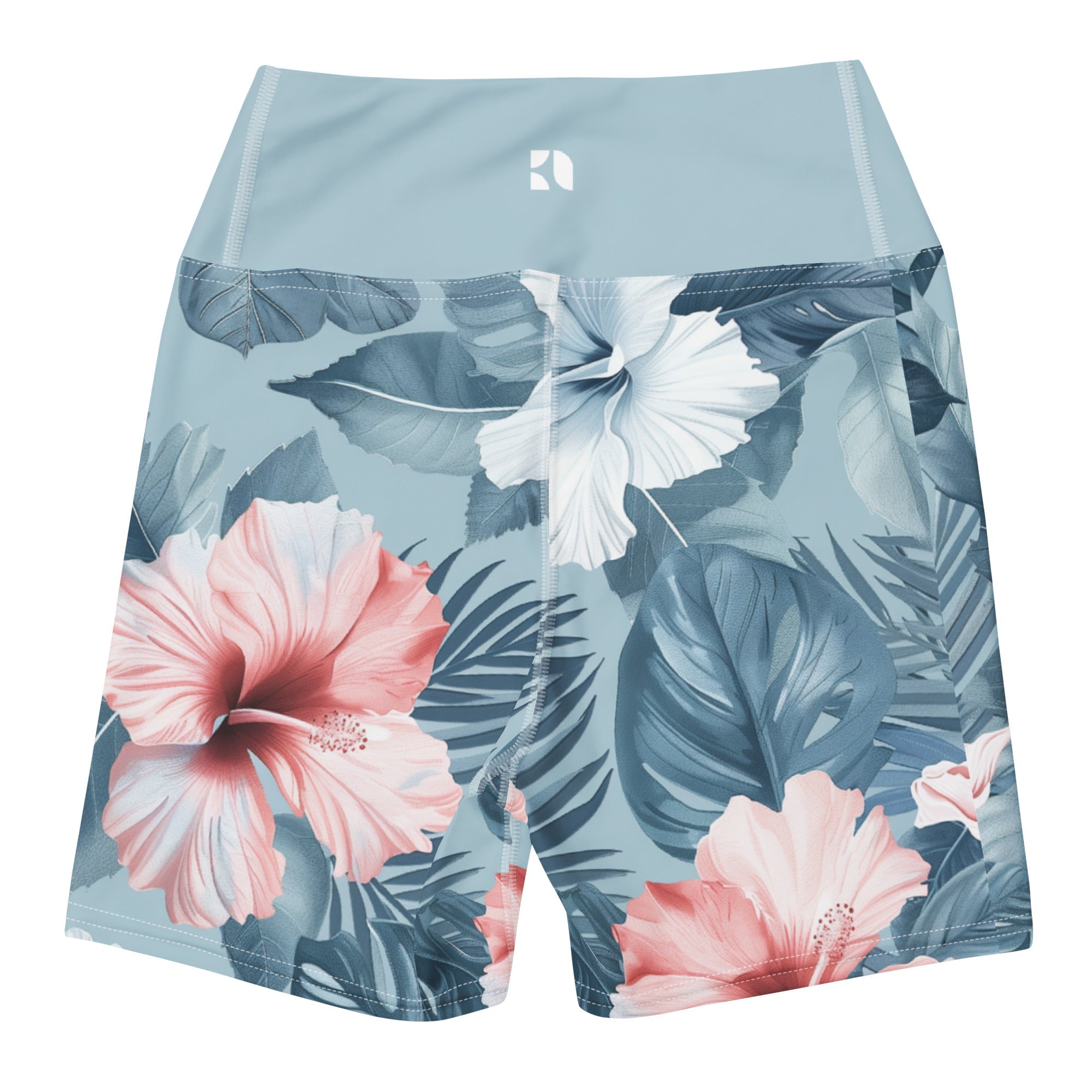 Yoga Shorts Summer Hibiscus 2255977_9079